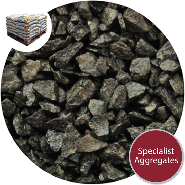 Granite Chippings - Volcanic Black